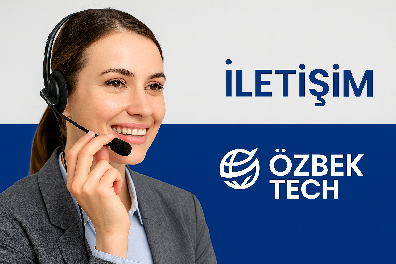Özbek Tech İletişim Görseli