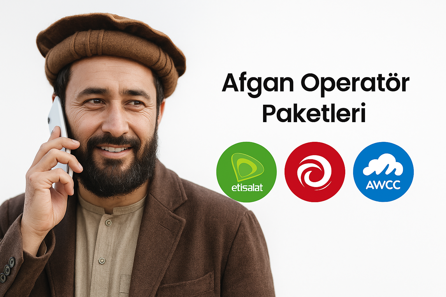 Telefonla konuşan kullanıcı
